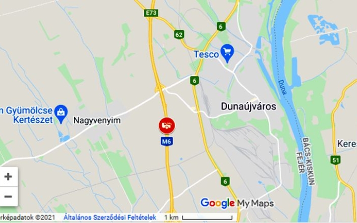 Súlyos baleset, forgalomkorlátozás az M6-os sztrádán