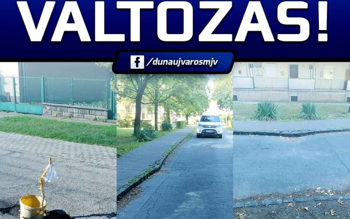 Megsüllyedés itt, beszakadás ott – forgalmi rend változás két helyen