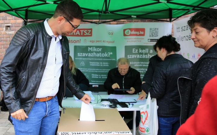 Előválasztás: "... visszavesszük és visszaadjuk a demokráciát"