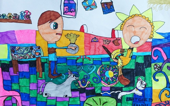 Illusztrációs kiállítás nyílik a népmese napján az Arany János iskolában