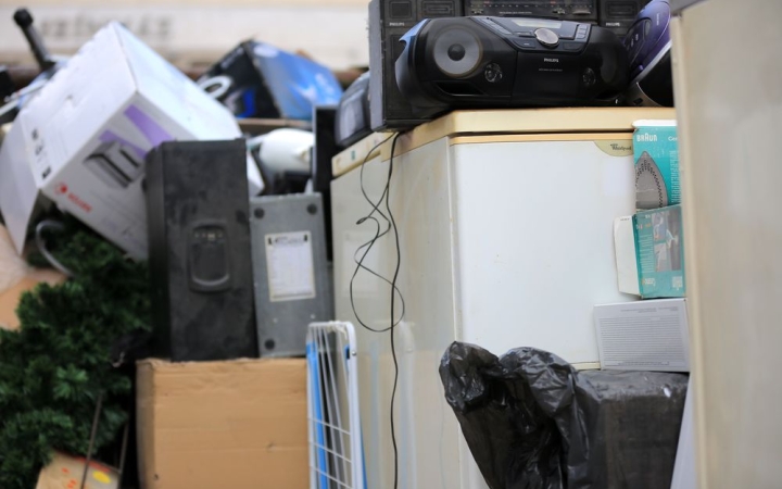 Dübörgött a lomtalanítás a belvárosban is