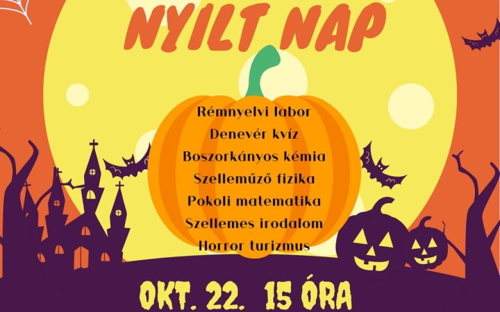 Nyílt nap és Halloween-party a Pannonban