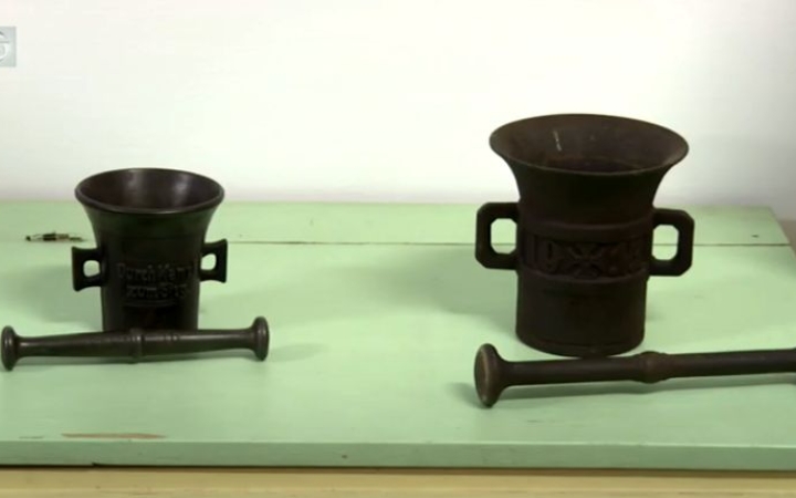 DSTV: a múzeum mozsarai