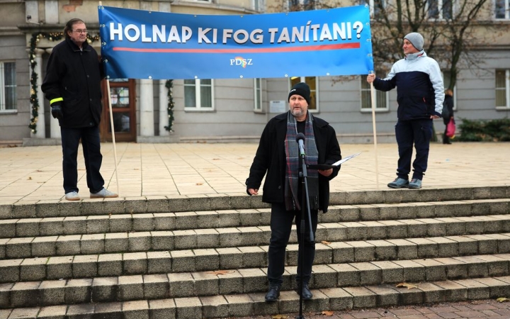 "Holnap ki fog tanítani?" – városunk az elsők között csatlakozott