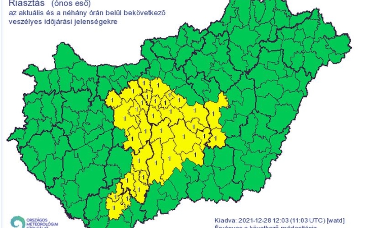 Meteo extra: újabb ónos eső fenyeget