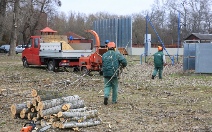 Folytatódnak a faápolási, településrendészeti munkálatok