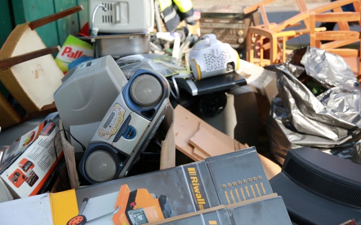 Több száz köbméter lomtól szabadult meg a város a hétvégén 