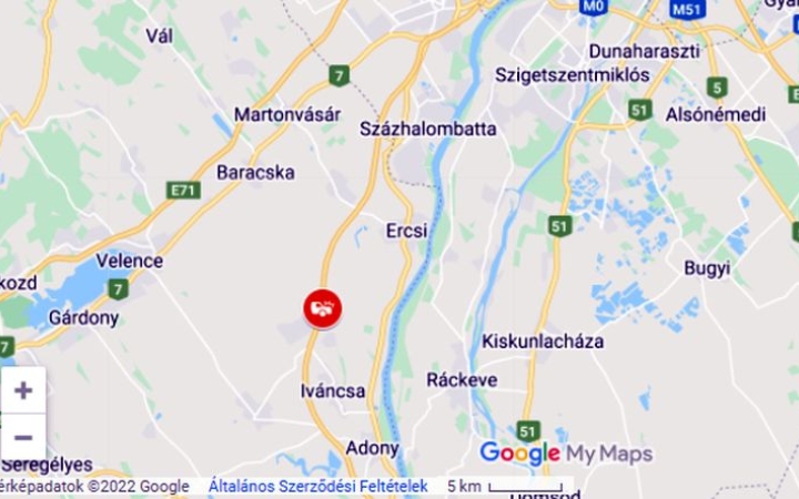 Súlyos baleset az M6-os sztrádán (FRISSÍTVE)