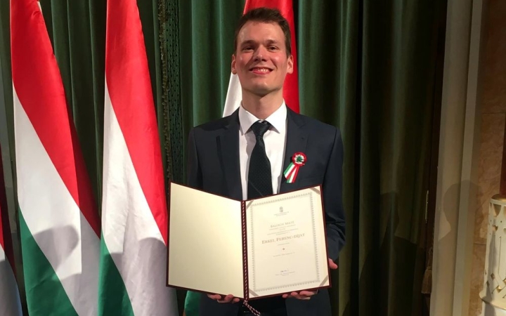 Erkel-díjat kapott Balogh Máté zeneszerző