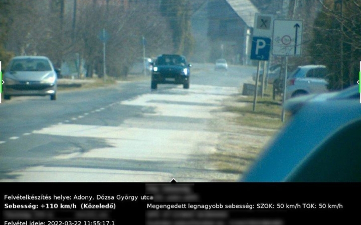 Gyorshajtókkal szemben intézkedtek a dunaújvárosi rendőrök