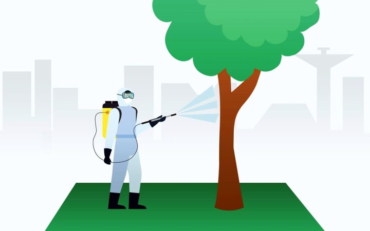 Tél végi lemosás a város közterein