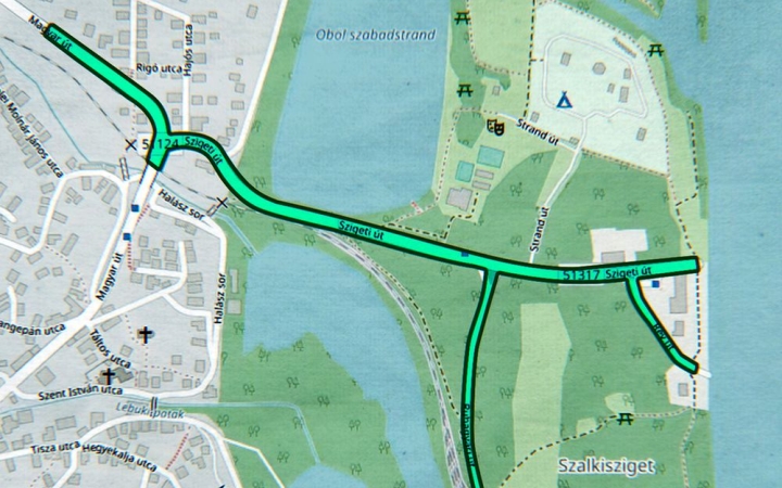 Tovább fejlődik a Szalki-sziget, nagyszabású beruházás kezdődött