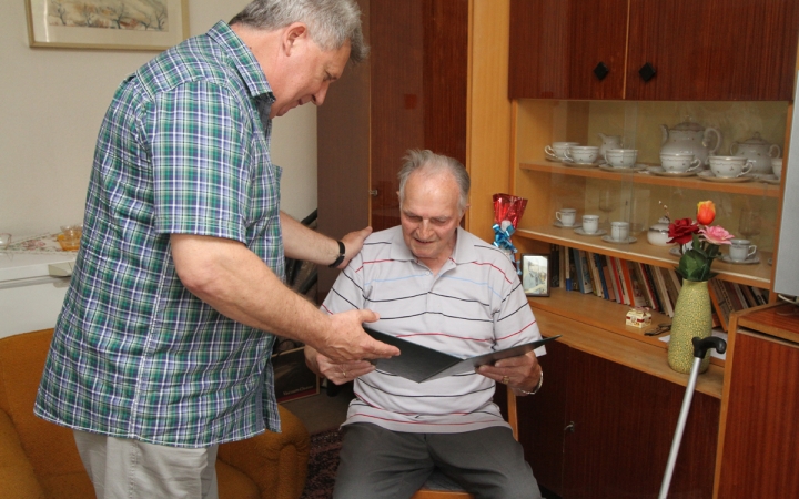 Újabb szépkorú a "90-es klubban" - Isten éltesse Kálmán bácsi!