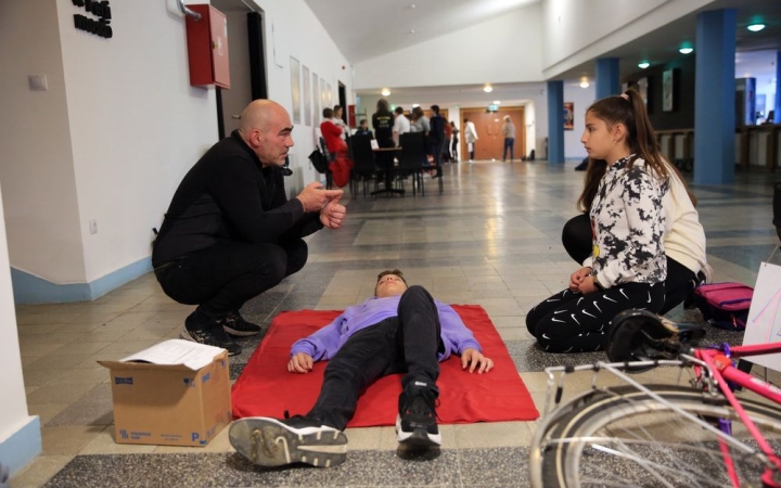 Komoly verseny, nagy erőpróba volt az ifjú elsősegélynyújtóknak