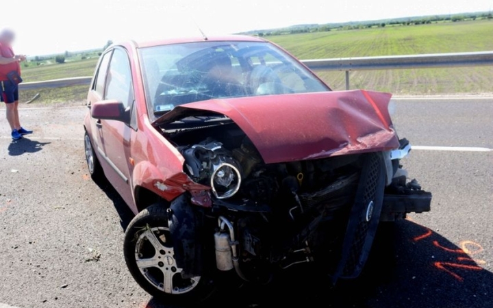 Súlyos baleset a 6-os főúton – fajsúlyos tanulsággal