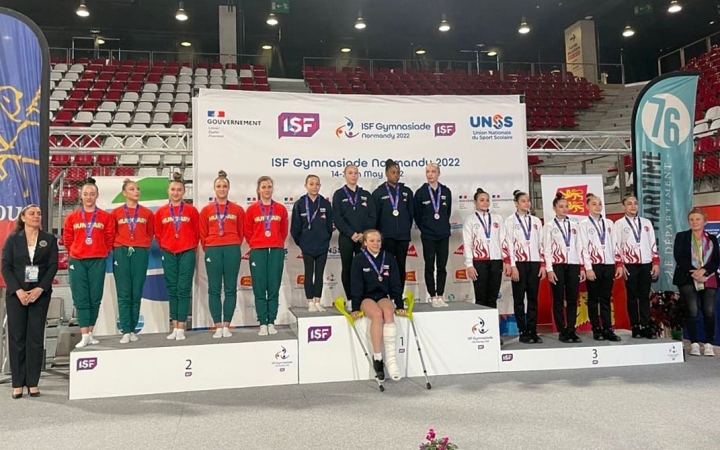 Fényes érmek a Gymnasiadén