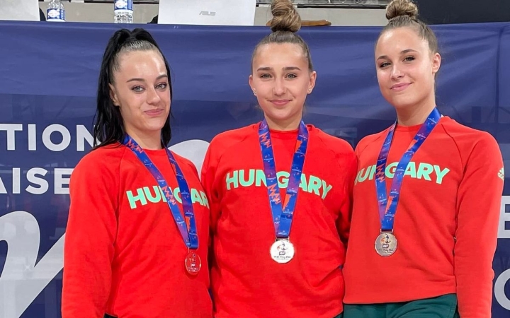 Dunaújvárosi éremeső a Gymnasiadén