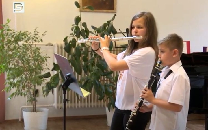 DSTV: fúvósok randevúja a zeneiskolában