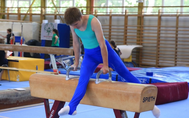 Versennyel emlékeztek a tornászok