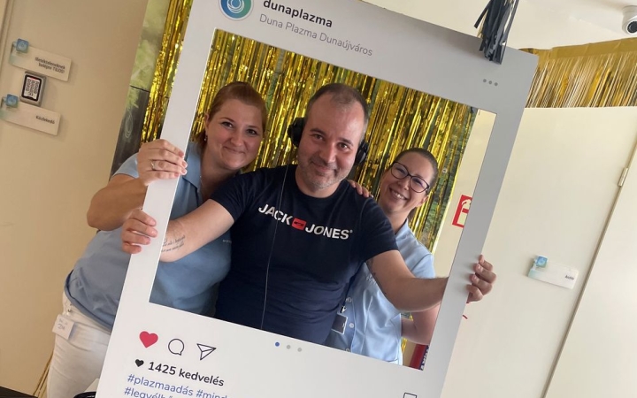 Igazi fesztiválhangulattal várta a plazmaadókat a Duna Plazma 