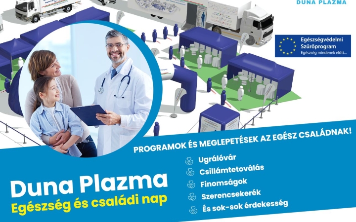 Duna Plazma: egészségnap és családi kavalkád a Városháza téren