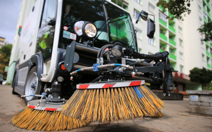 A Római városrészben folytatódott az új rendszerű várostakarítás