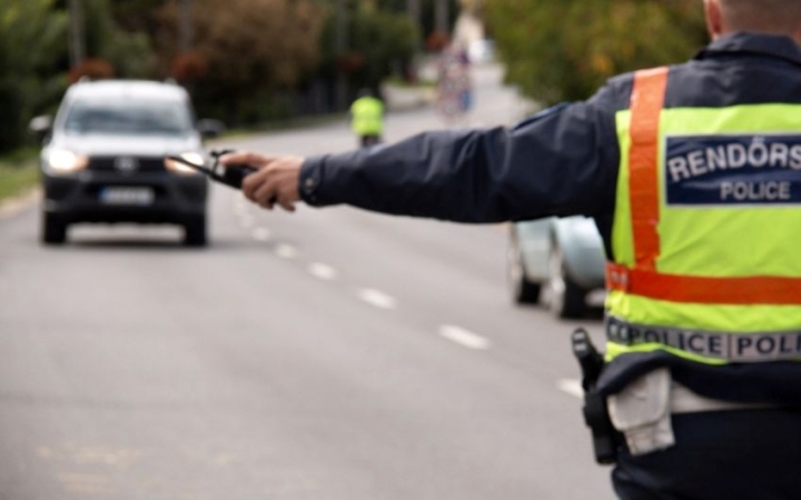 Tart még a fokozott ellenőrzés a megye közútjain