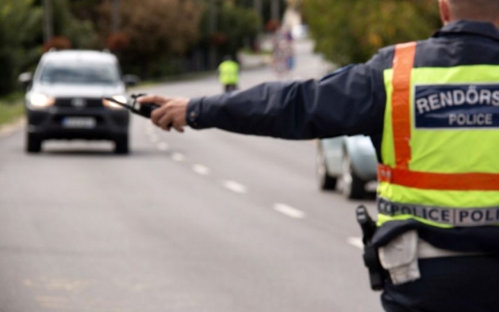 Tart még a fokozott ellenőrzés a megye közútjain