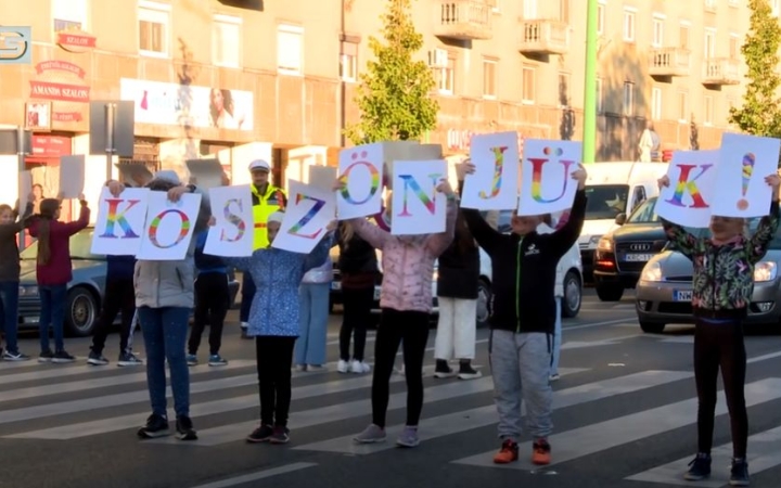 DSTV: így köszönték meg a nebulók az óvatosságot!