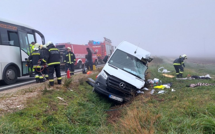 Breaking: baleset a 62-es úton, teljes útzárral (FRISSÍTVE)