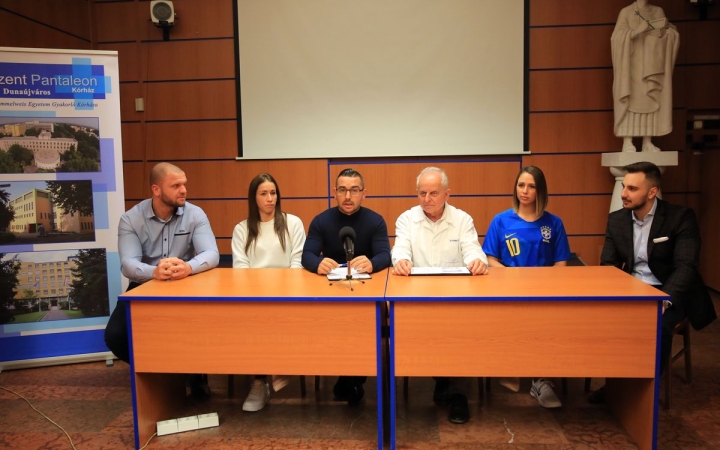 Sportbállal segítenek a kórháznak