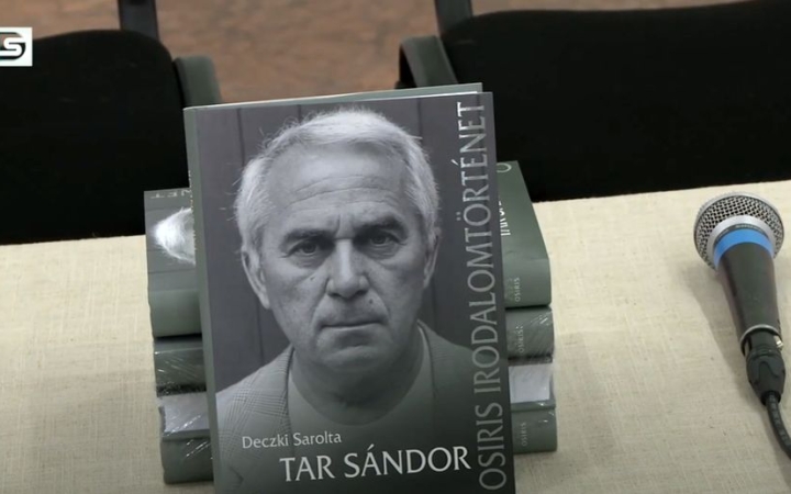 DSTV: Tar Sándor életművéről az Utószóban