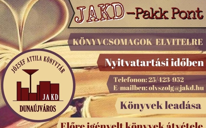 Korlátozott szolgáltatások a József Attila Könyvtárban – figyelem, már hétfőtől!