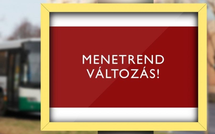 Az elszabadult energiaárak átírták a városi buszmenetrendet is