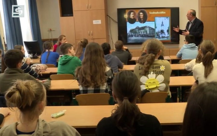 DSTV: Petőfi életéről a Móricz iskolában