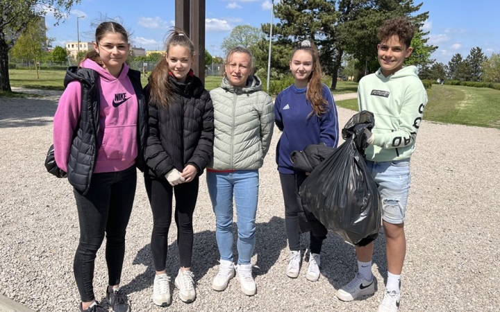 A Rudas diákjai szedték a szemetet