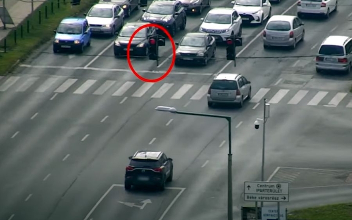 Drónt is bevetettek a rendőrök a közlekedésbiztonsági akció során