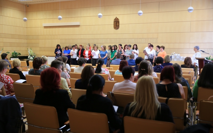 Ünnepeltek az óvodapedagógusok és az oktatás segítői is (galériával)