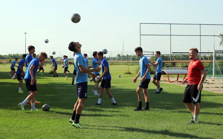 Munkában a labdarúgók