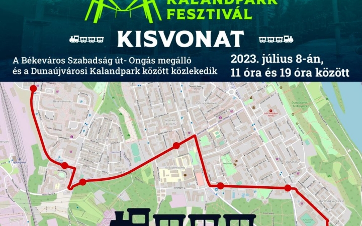 Itt a kalandparki kisvonat menetrendje!