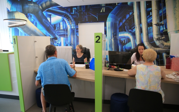 Befejezték a DVG Zrt. irodájának felújítását