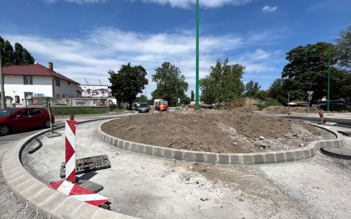 Hamarosan vége a forgalomkorlátozásnak a Kandó Kálmán téren!