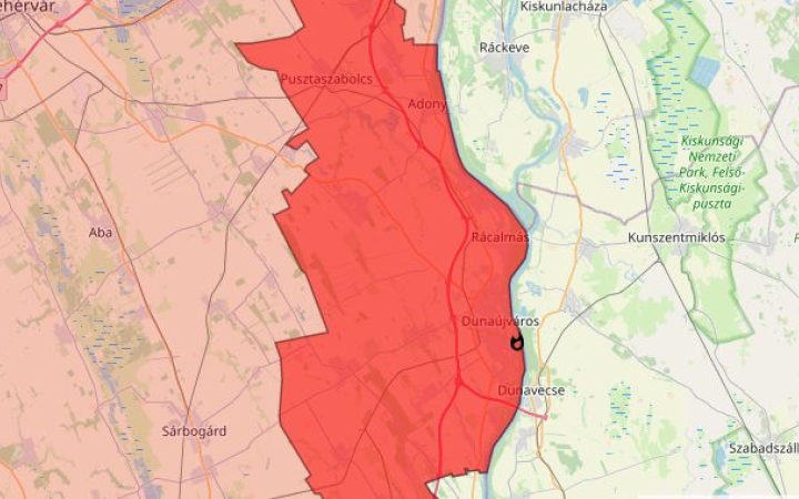 Tűz volt a dunaújvárosi papírgyárban