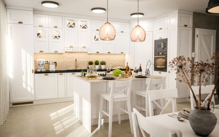 Megkapó elegancia a konyhában