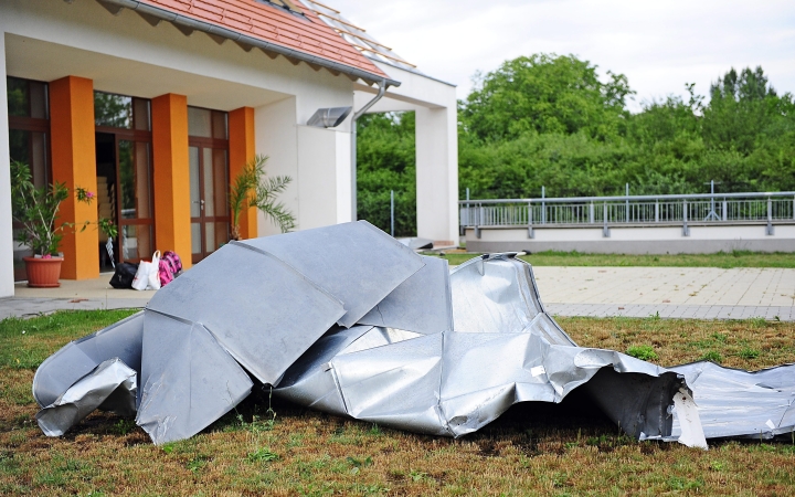 Vihar - folyamatok a károk felszámolása a megyében