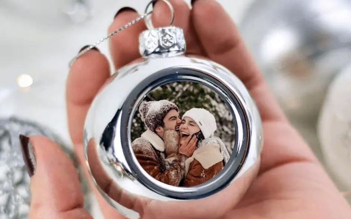 Személyre szóló karácsonyfadísz