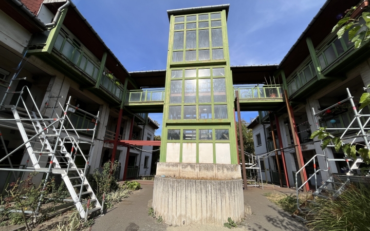 A biztonság érdekében – felújítják az épületet