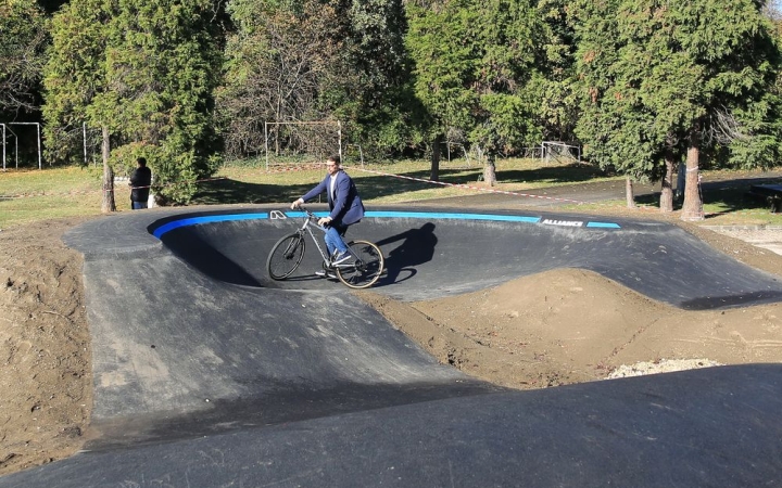 Elkészült a kerékpáros pumpapálya