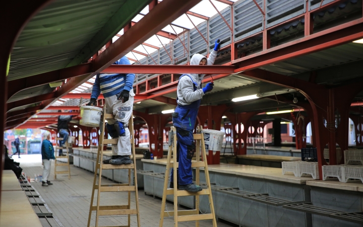 Felújítják a piac tetőszerkezetét, végre végleg megszűnnek a beázások