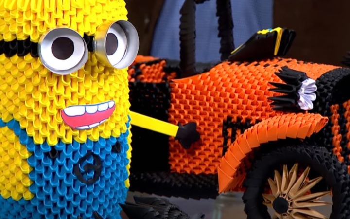 3D origami csodák a Máltai Játszótéren